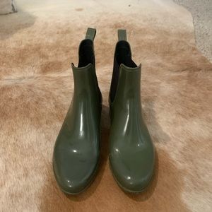 JCrew Rain Booties
